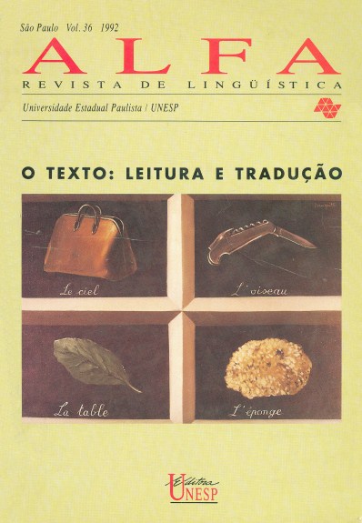 					Visualizar v. 36 (1992): O texto: leitura e tradução
				