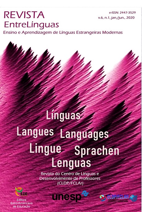 					Visualizar (2020) v. 6, n. 1, jan./jun. -  Sociolinguística e ensino de línguas
				